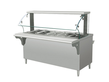 不锈钢保温售饭台